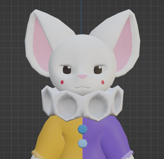 Clown Mouse character