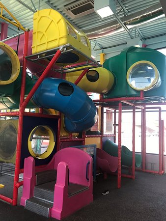 old indoor playground at mcdononald's